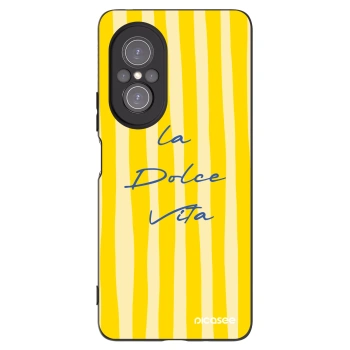 Picasee crna silikonska maskica za Huawei Nova 9 SE - Ladolcevita