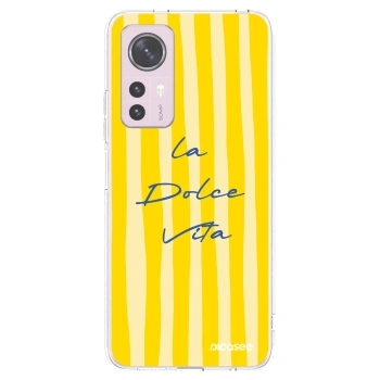 Picasee silikonska prozirna maskica za Xiaomi 12 - Ladolcevita
