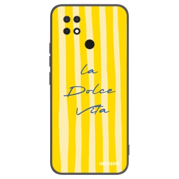 Picasee crna silikonska maskica za Xiaomi Redmi 10C - Ladolcevita
