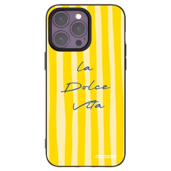 Picasee crna silikonska maskica za Apple iPhone 14 Pro Max - Ladolcevita