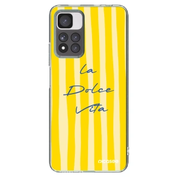 Picasee silikonska prozirna maskica za Xiaomi Redmi Note 11 Pro+ 5G - Ladolcevita