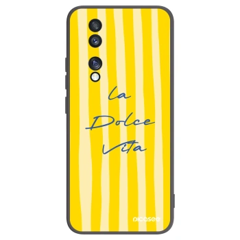Picasee crna silikonska maskica za Honor 70 - Ladolcevita
