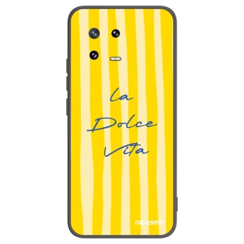 Picasee crna silikonska maskica za Xiaomi 13 Pro - Ladolcevita