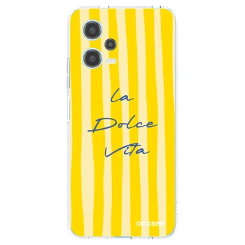 Picasee silikonska prozirna maskica za Xiaomi Redmi Note 12 5G - Ladolcevita