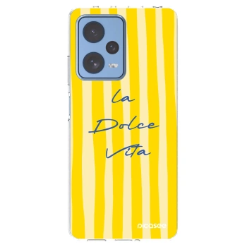 Picasee silikonska prozirna maskica za Xiaomi Redmi Note 12 Pro 5G - Ladolcevita