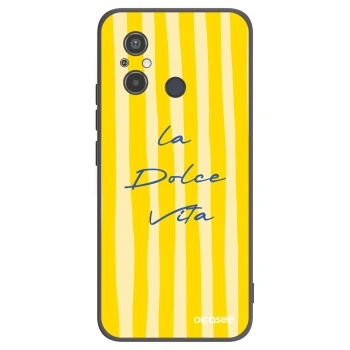 Picasee crna silikonska maskica za Xiaomi Redmi 12C - Ladolcevita
