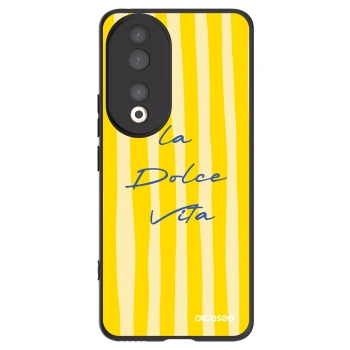 Picasee crna silikonska maskica za Honor 90 5G - Ladolcevita