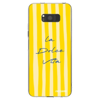 Picasee silikonska prozirna maskica za Samsung Galaxy S8 G950F - Ladolcevita
