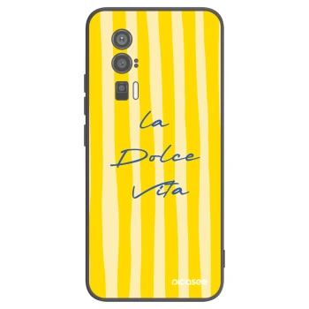 Picasee crna silikonska maskica za Xiaomi Poco F5 Pro 5G - Ladolcevita