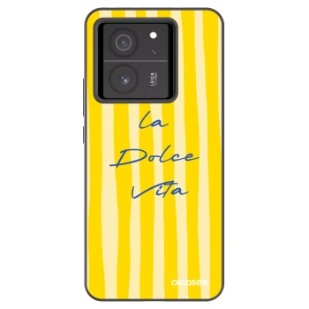 Picasee crna silikonska maskica za Xiaomi 13T - Ladolcevita