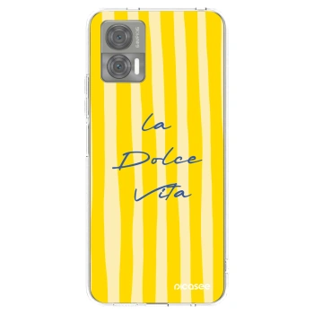 Picasee silikonska prozirna maskica za Motorola Edge 30 Neo - Ladolcevita