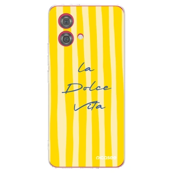 Picasee silikonska prozirna maskica za Motorola Moto G84 5G - Ladolcevita