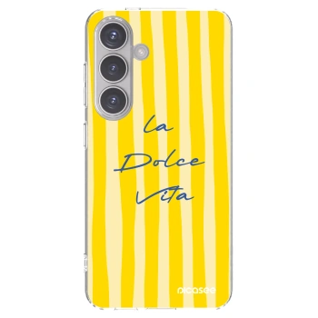 Picasee silikonska prozirna maskica za Samsung Galaxy S24 S921B 5G - Ladolcevita