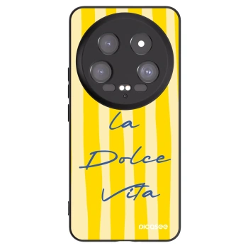 Picasee crna silikonska maskica za Xiaomi 14 Ultra - Ladolcevita