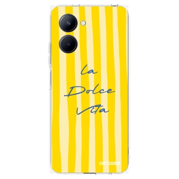 Picasee silikonska prozirna maskica za Realme C33 (2023) - Ladolcevita