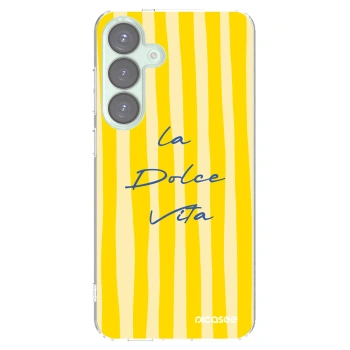 Picasee silikonska prozirna maskica za Samsung Galaxy S25+ 5G - Ladolcevita