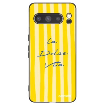 Picasee crna silikonska maskica za Google Pixel 8 Pro - Ladolcevita