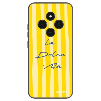 Picasee crna silikonska maskica za Xiaomi Poco C75 - Ladolcevita