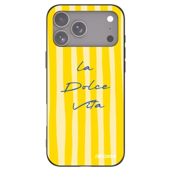 Picasee crna silikonska maskica za Apple iPhone 17 Pro Max - Ladolcevita