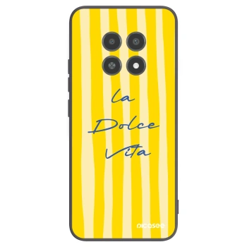Picasee crna silikonska maskica za Realme 12X - Ladolcevita