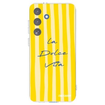 Picasee silikonska prozirna maskica za Samsung Galaxy S25 FE 5G - Ladolcevita