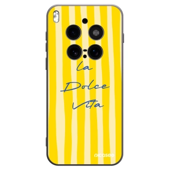 Picasee crna silikonska maskica za Vivo X300 Pro - Ladolcevita