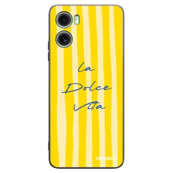 Picasee crna silikonska maskica za Motorola Moto G06 - Ladolcevita
