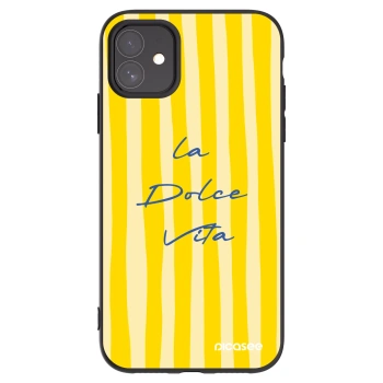 Picasee crna silikonska maskica za Apple iPhone 11 - Ladolcevita