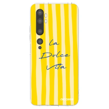 Picasee silikonska prozirna maskica za Xiaomi Mi Note 10 (Pro) - Ladolcevita