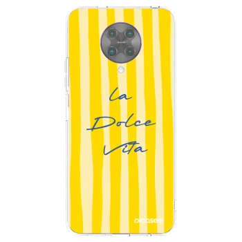Picasee silikonska prozirna maskica za Xiaomi Poco F2 Pro - Ladolcevita