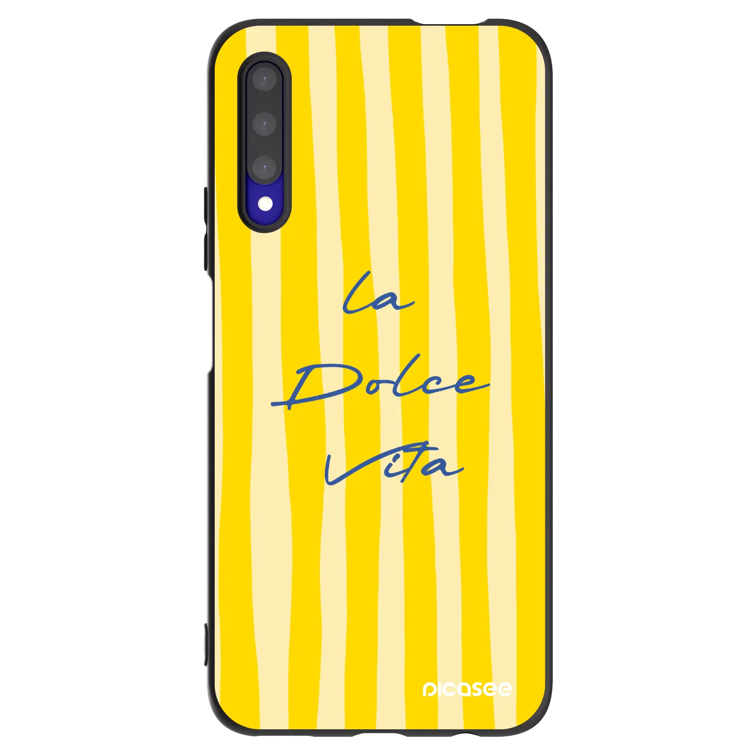 Picasee crna silikonska maskica za Honor 9X Pro - Ladolcevita