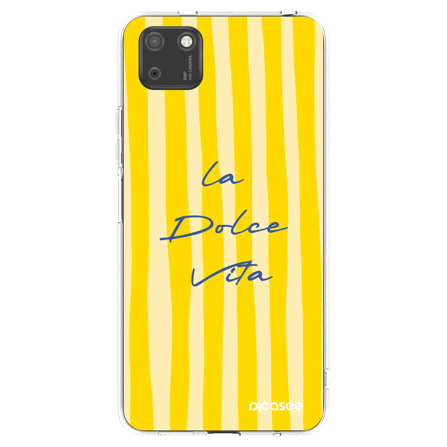 Picasee silikonska prozirna maskica za Huawei Y5P - Ladolcevita