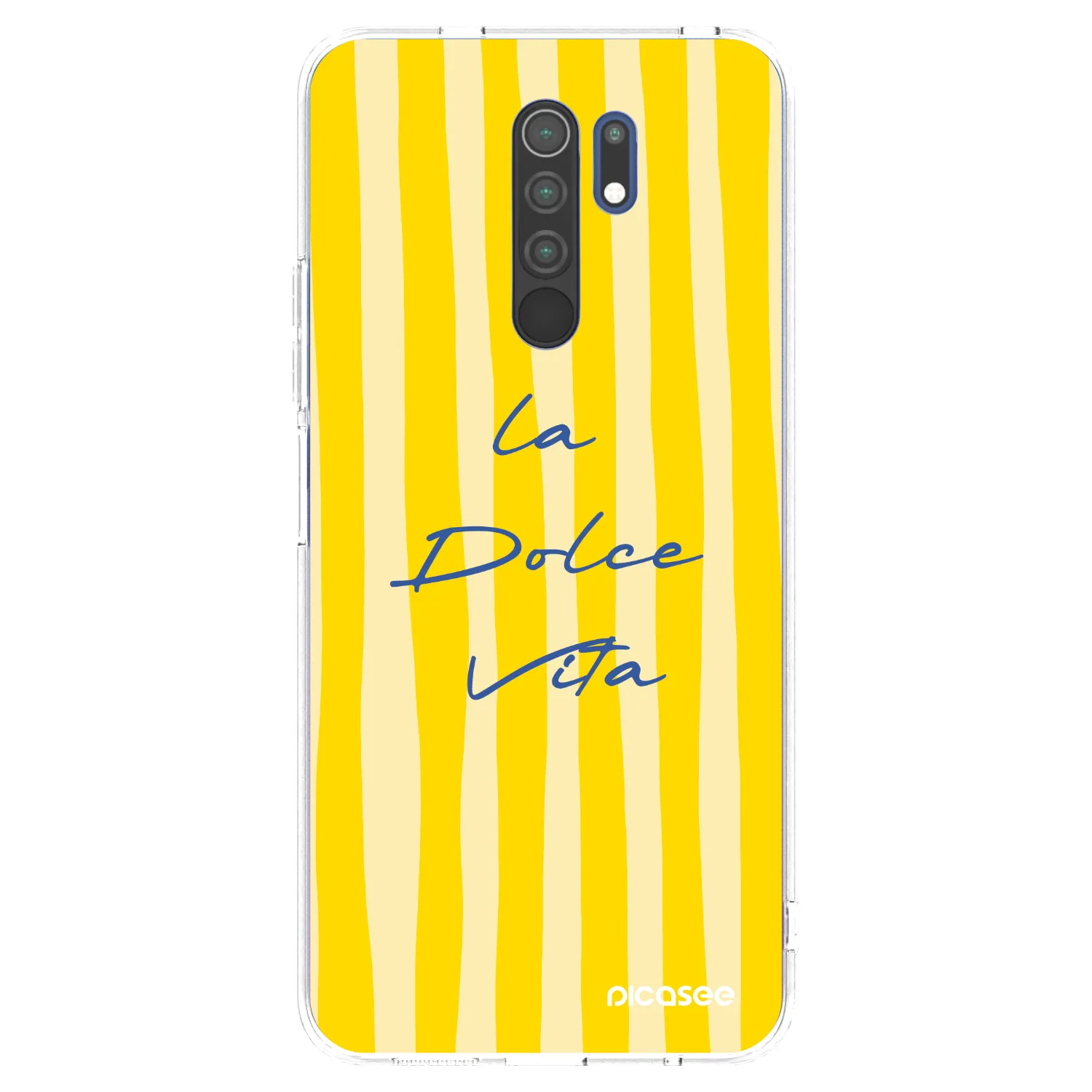 Picasee silikonska prozirna maskica za Xiaomi Redmi 9 - Ladolcevita