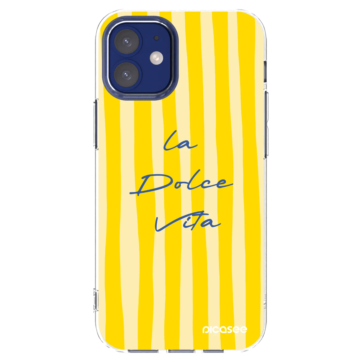 Picasee silikonska prozirna maskica za Apple iPhone 12 mini - Ladolcevita