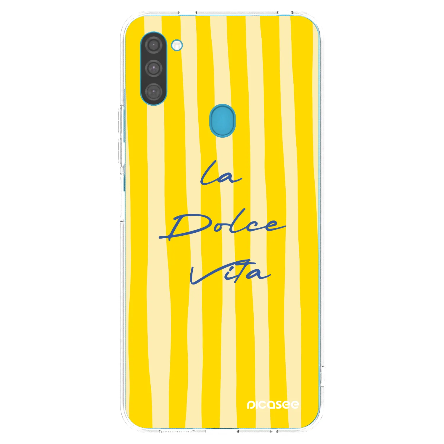 Picasee silikonska prozirna maskica za Samsung Galaxy M11 - Ladolcevita