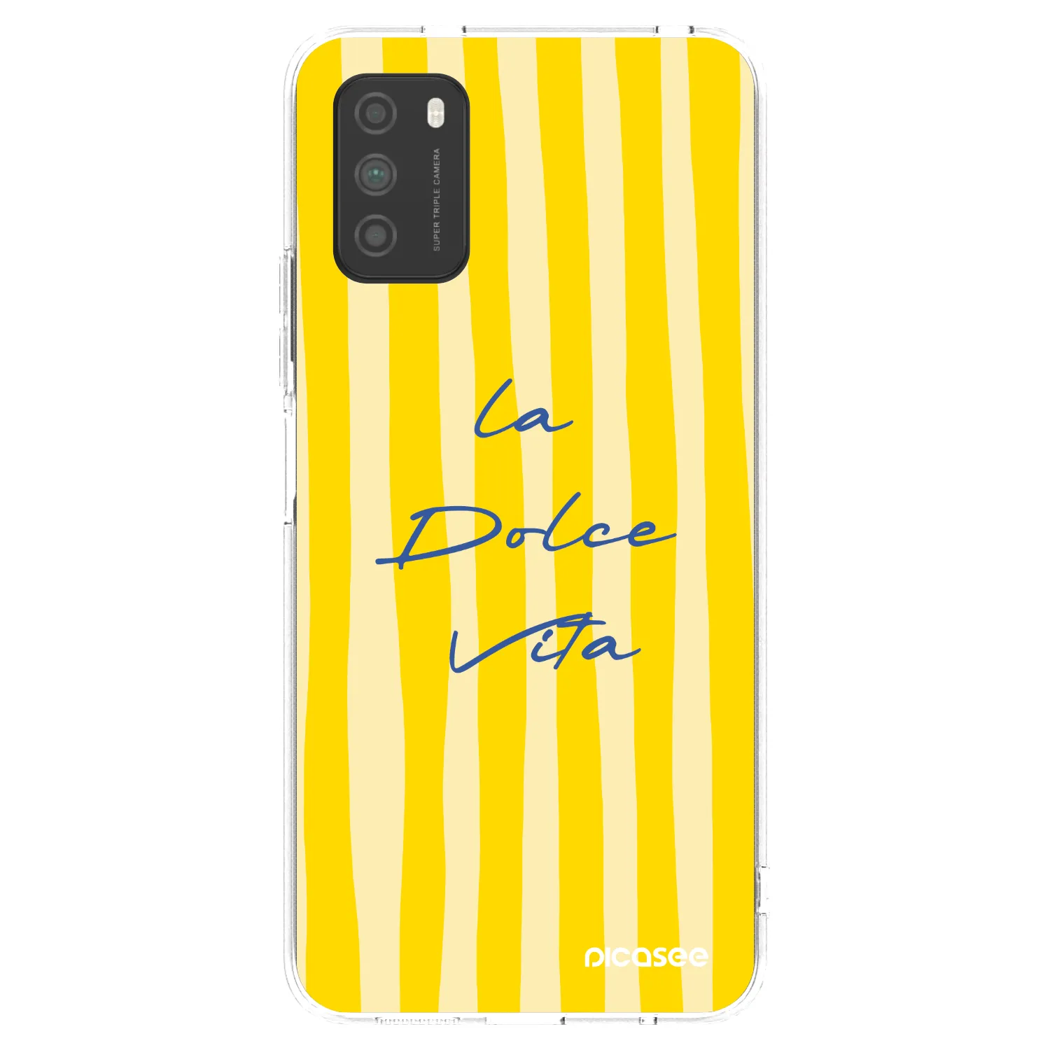 Picasee silikonska prozirna maskica za Xiaomi Poco M3 - Ladolcevita