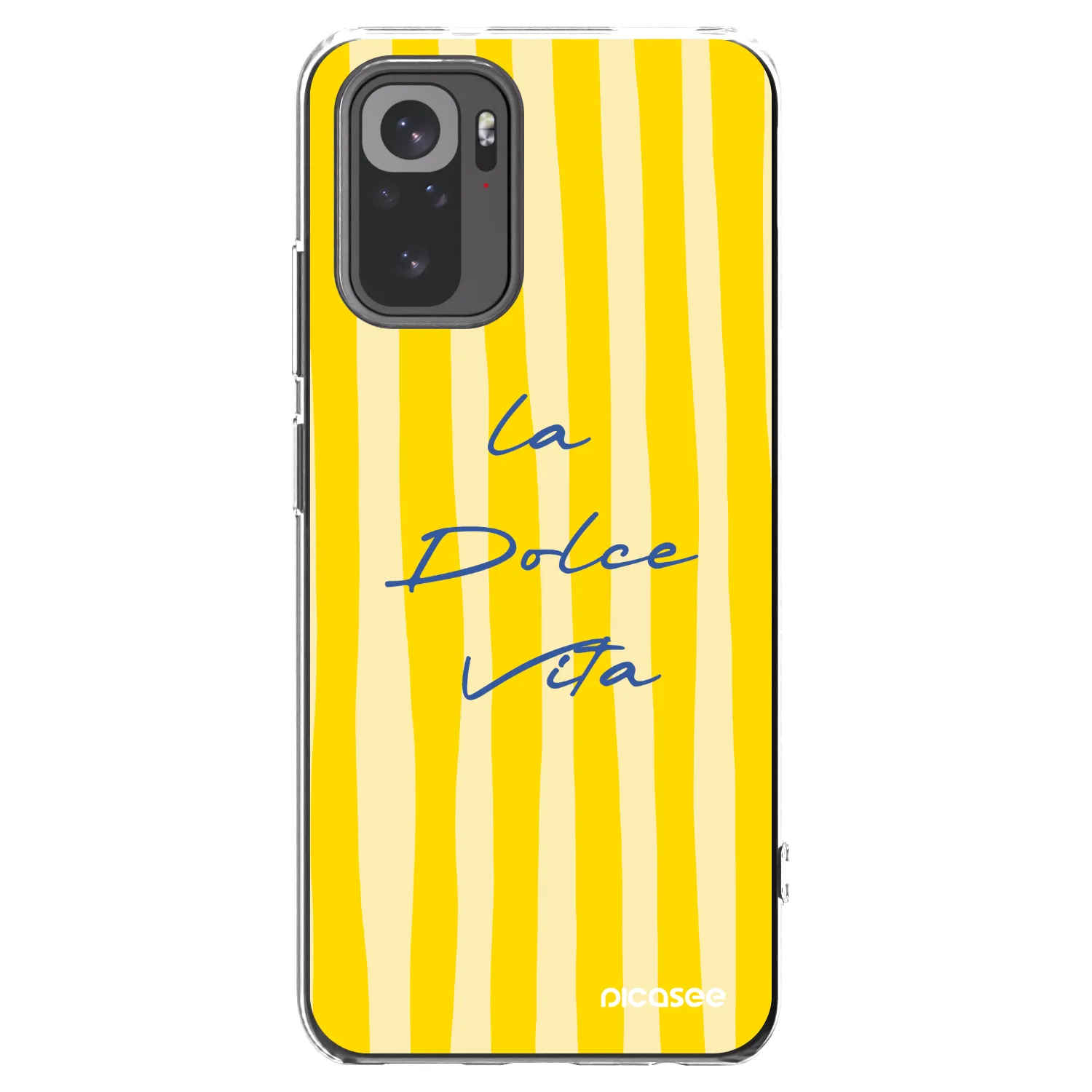 Picasee silikonska prozirna maskica za Xiaomi Redmi Note 10 - Ladolcevita