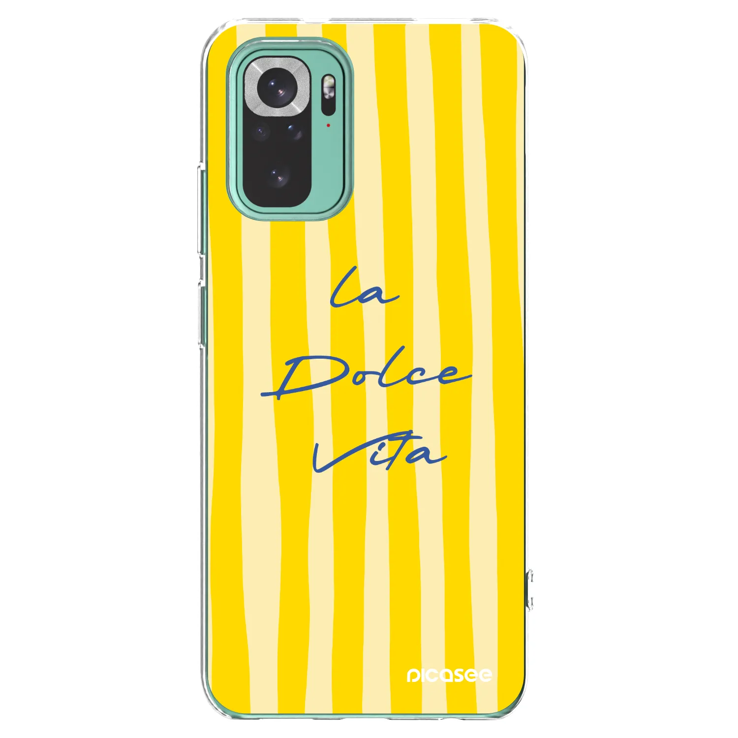 Picasee silikonska prozirna maskica za Xiaomi Redmi Note 10 Pro - Ladolcevita