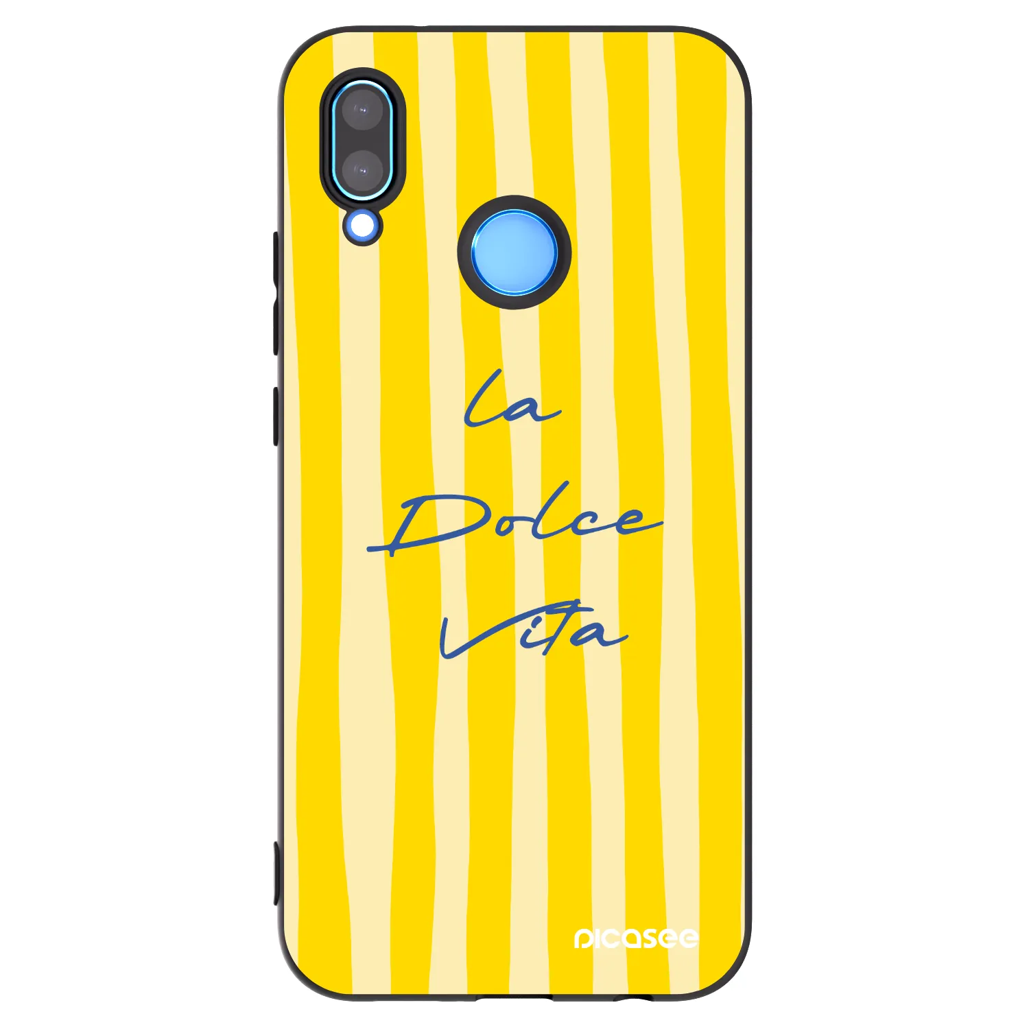 Picasee crna silikonska maskica za Huawei P20 Lite - Ladolcevita