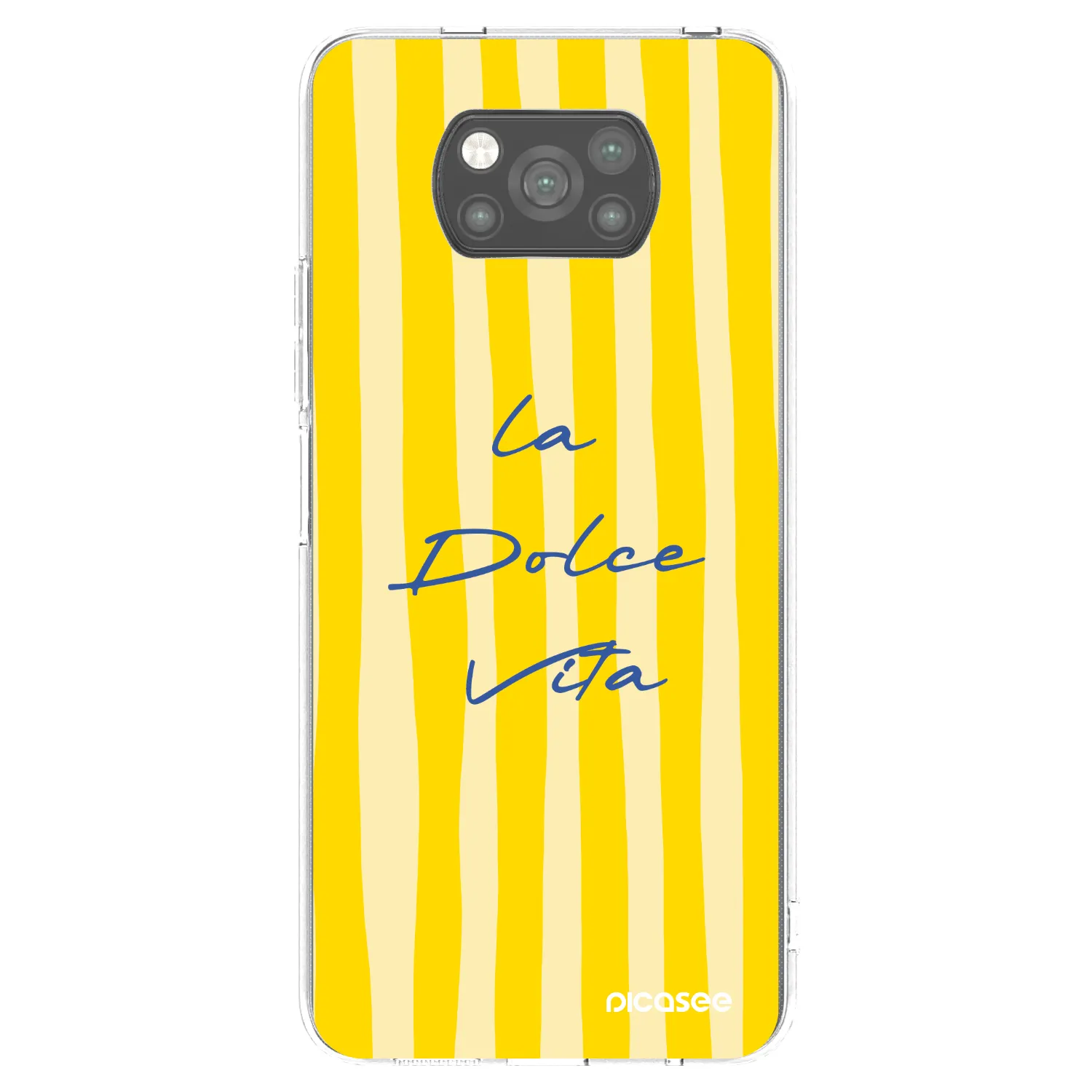 Picasee crna silikonska maskica za Xiaomi Poco X3 Pro - Ladolcevita