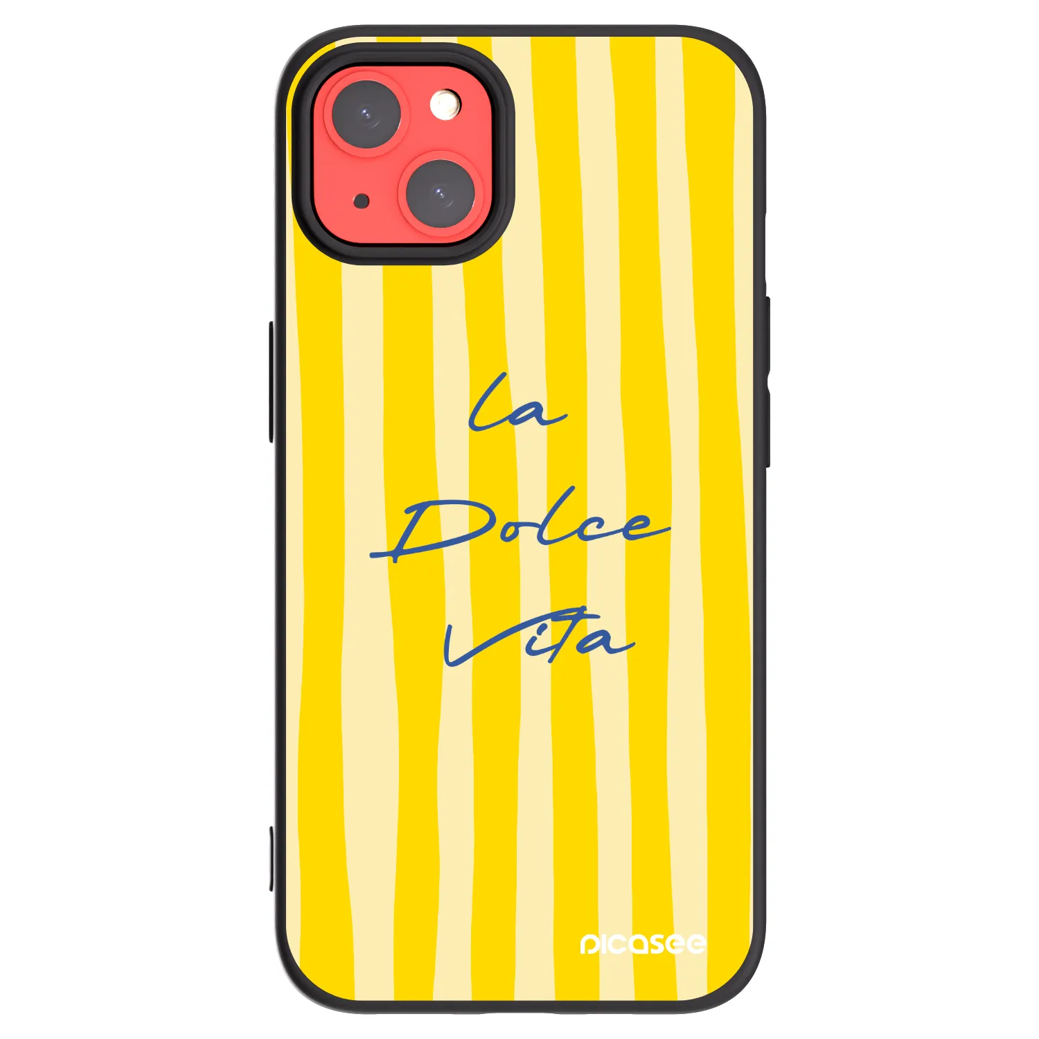 Picasee crna silikonska maskica za Apple iPhone 13 - Ladolcevita