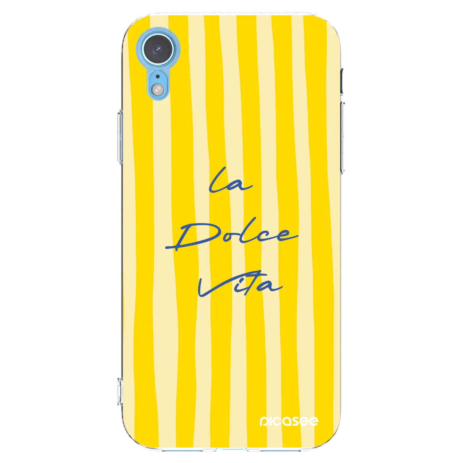 Picasee silikonska prozirna maskica za Apple iPhone XR - Ladolcevita