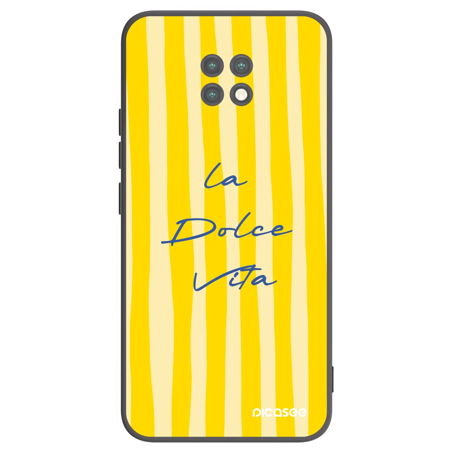Picasee crna silikonska maskica za Xiaomi Redmi Note 9T - Ladolcevita