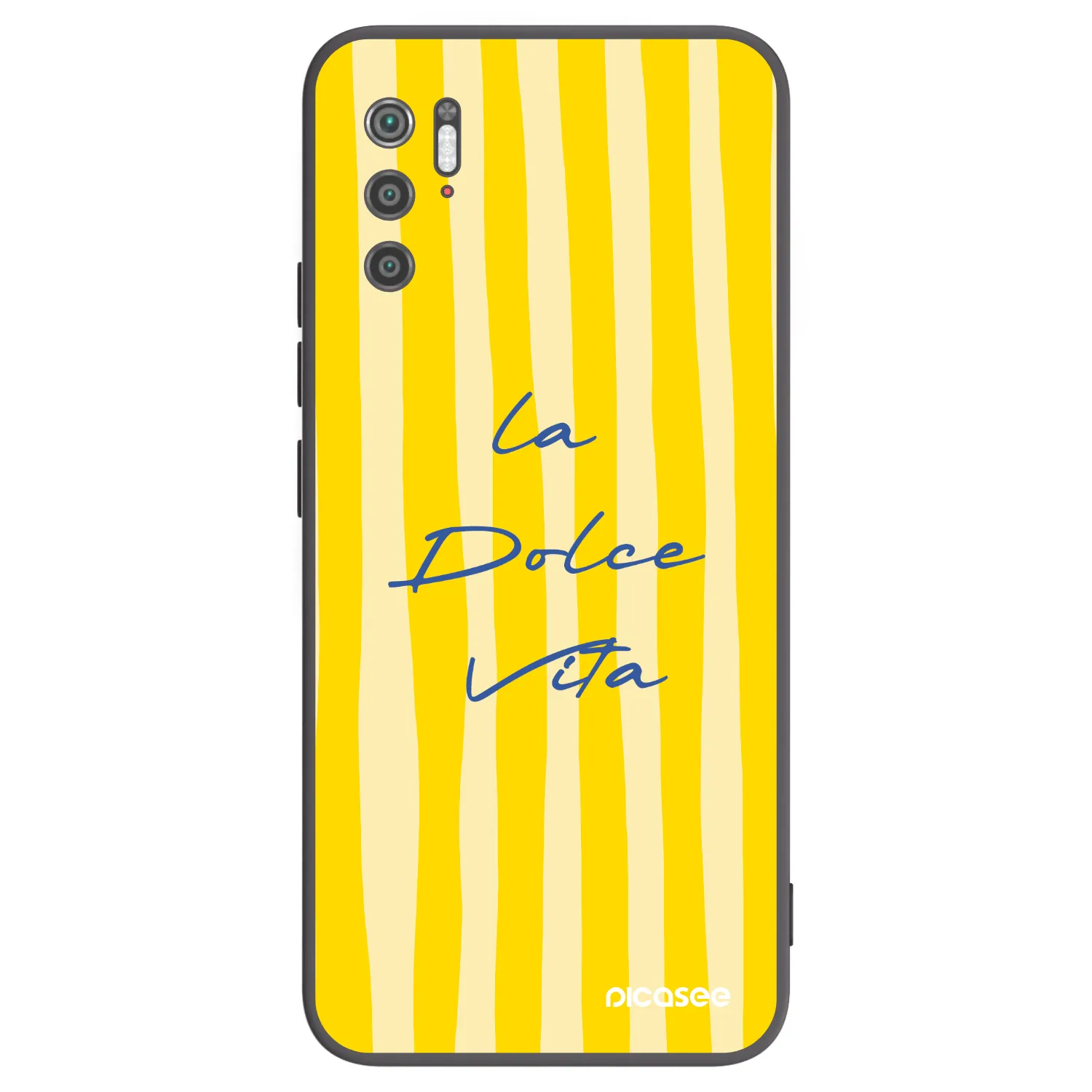 Picasee crna silikonska maskica za Xiaomi Poco M3 Pro 5G - Ladolcevita
