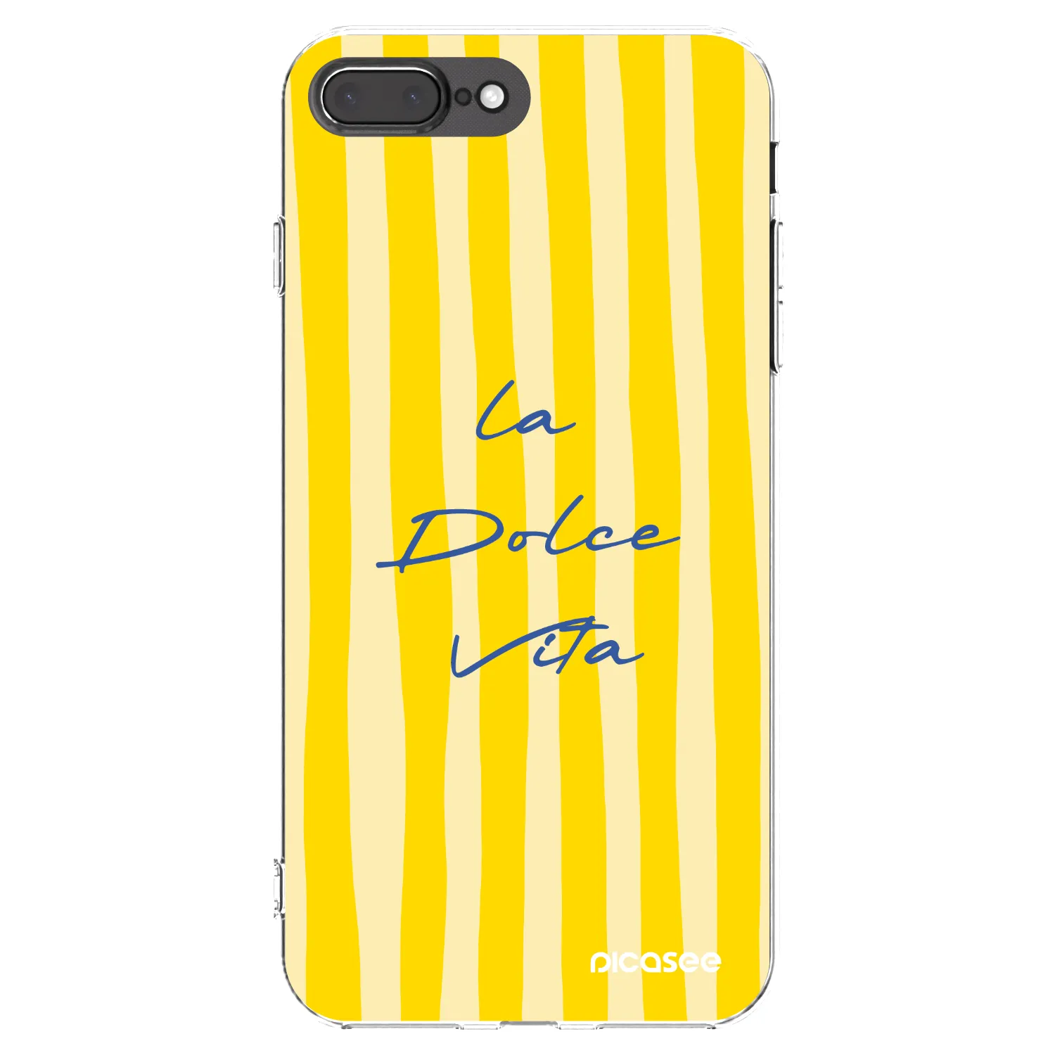Picasee silikonska prozirna maskica za Apple iPhone 7 Plus - Ladolcevita