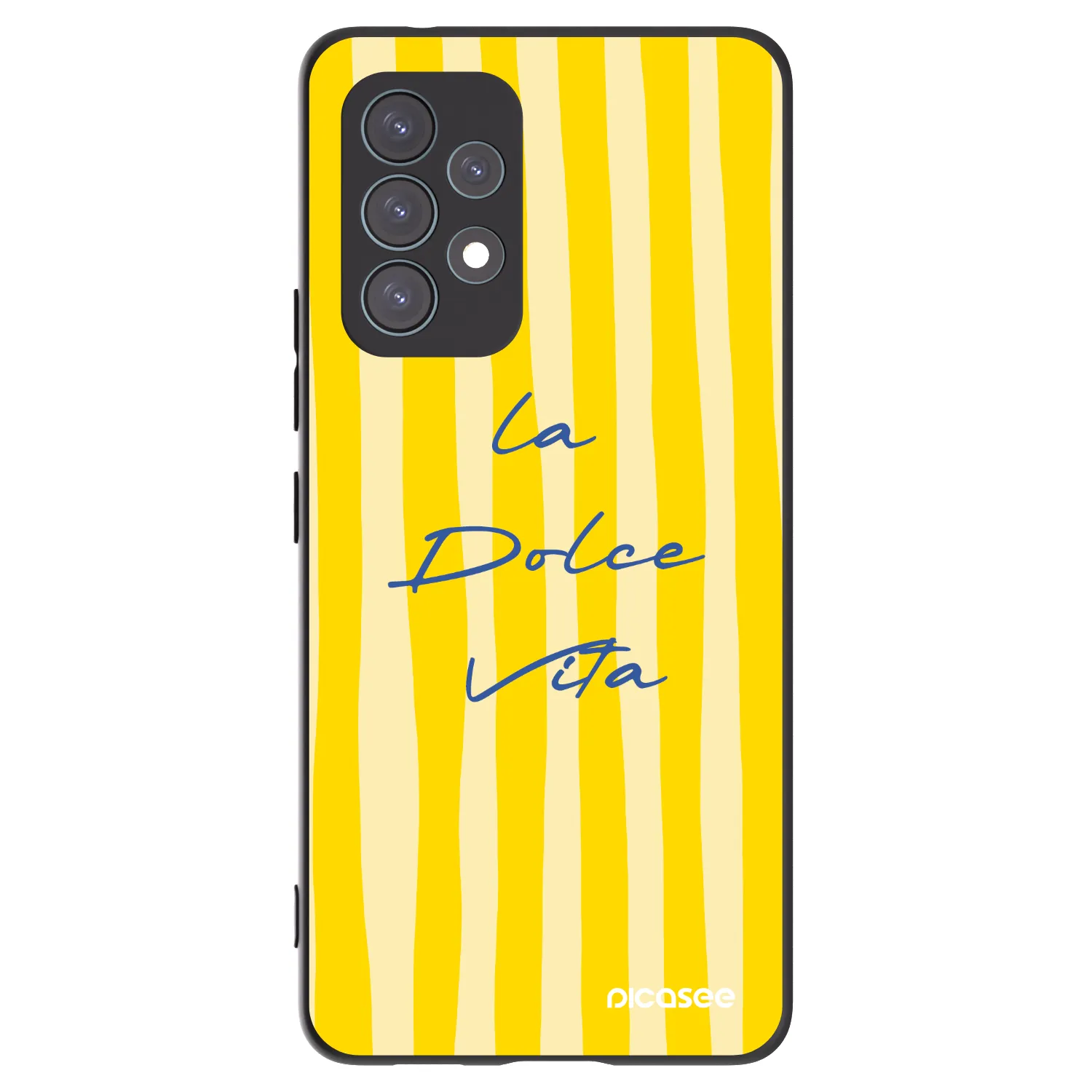 Picasee crna silikonska maskica za Samsung Galaxy A53 5G A536 - Ladolcevita