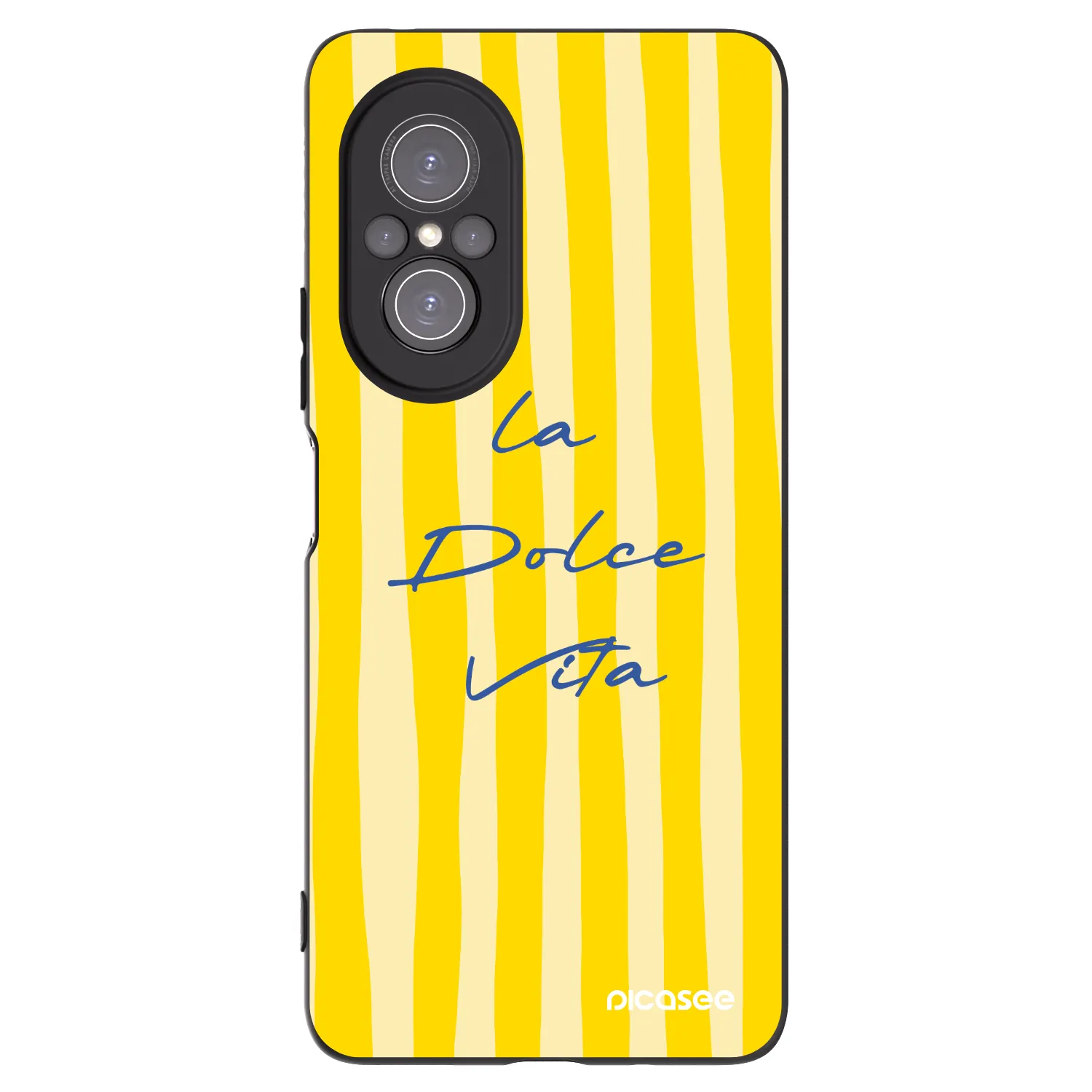 Picasee crna silikonska maskica za Huawei Nova 9 SE - Ladolcevita