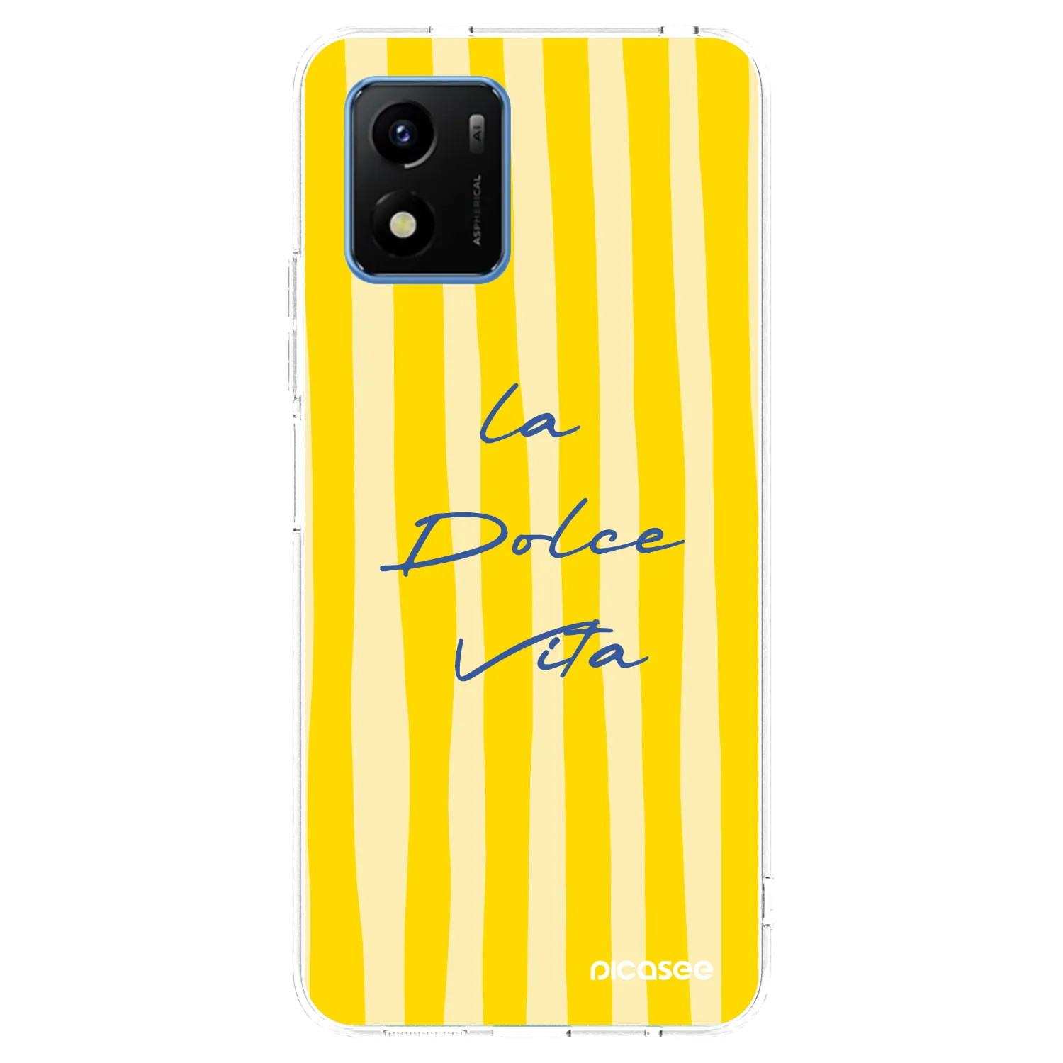 Picasee silikonska prozirna maskica za Vivo Y01 - Ladolcevita