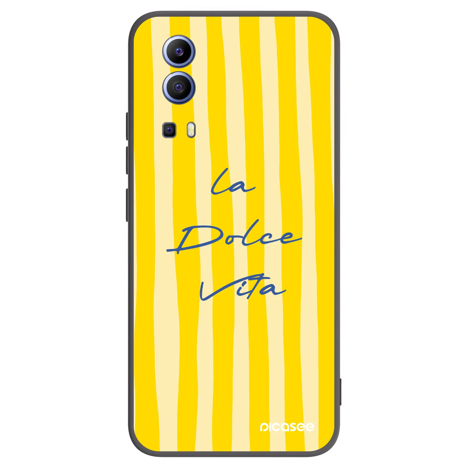 Picasee crna silikonska maskica za Vivo Y52 5G - Ladolcevita