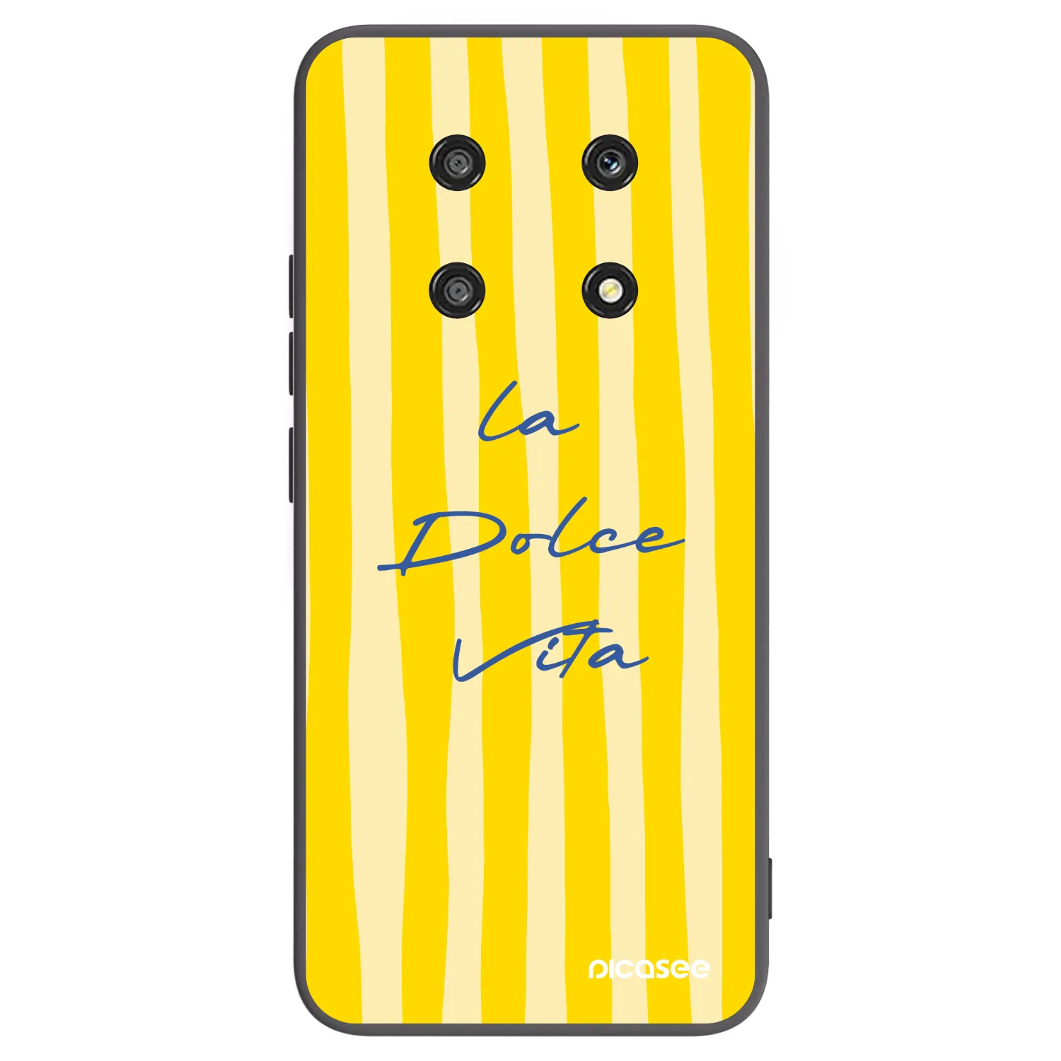 Picasee crna silikonska maskica za Honor Magic4 Lite 5G - Ladolcevita